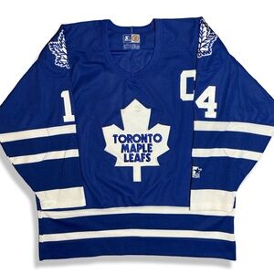 Vintage 90s Starter Toronto Maple Leafs Hockey Jersey